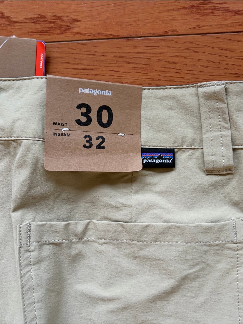 New Patagonia Quandary Convertible Pants Tan Slim Fit - Picture 4 of 6